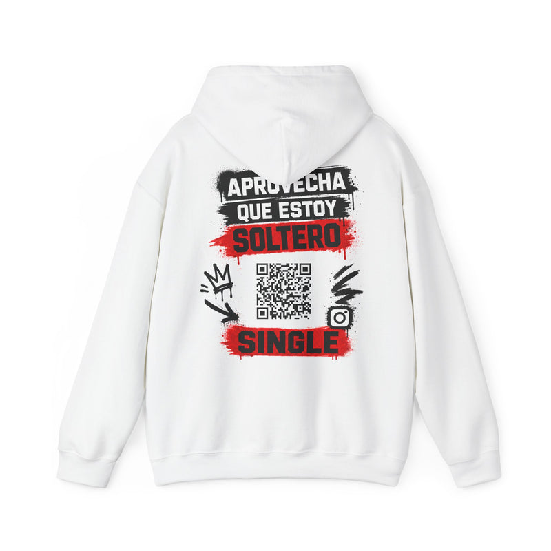 Sudadera «Soltero» · QR personalizado a tu Instagram