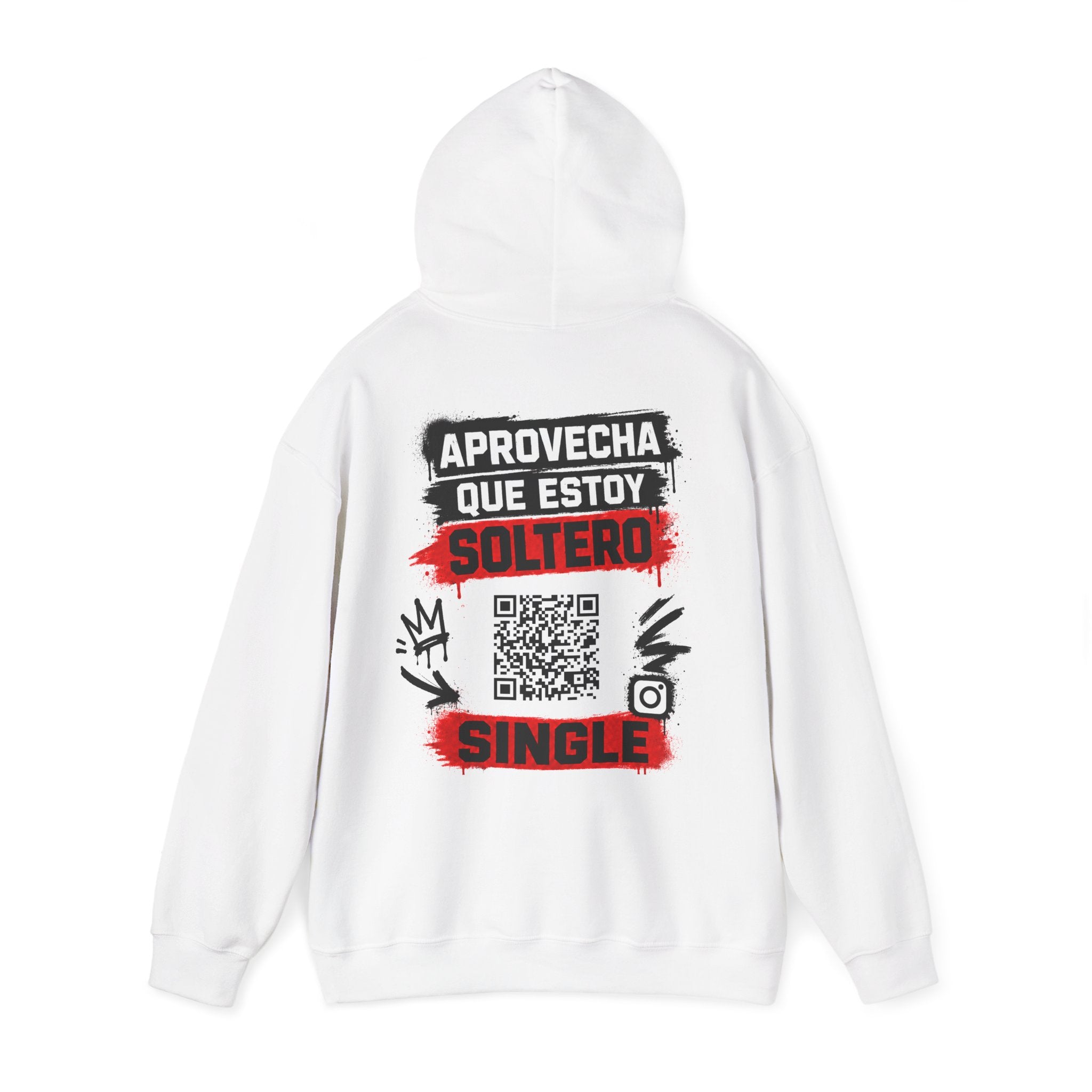 Sudadera «Soltero» · QR personalizado a tu Instagram