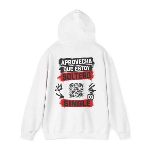 Sudadera «Soltero» · QR personalizado a tu Instagram