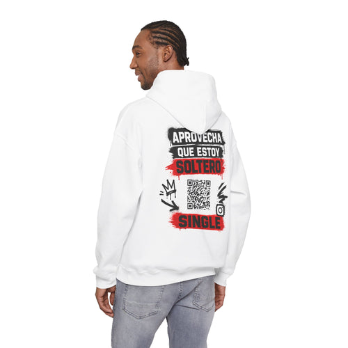 Sudadera «Soltero» · QR personalizado a tu Instagram